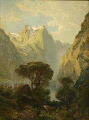 Дорога с видом на горы