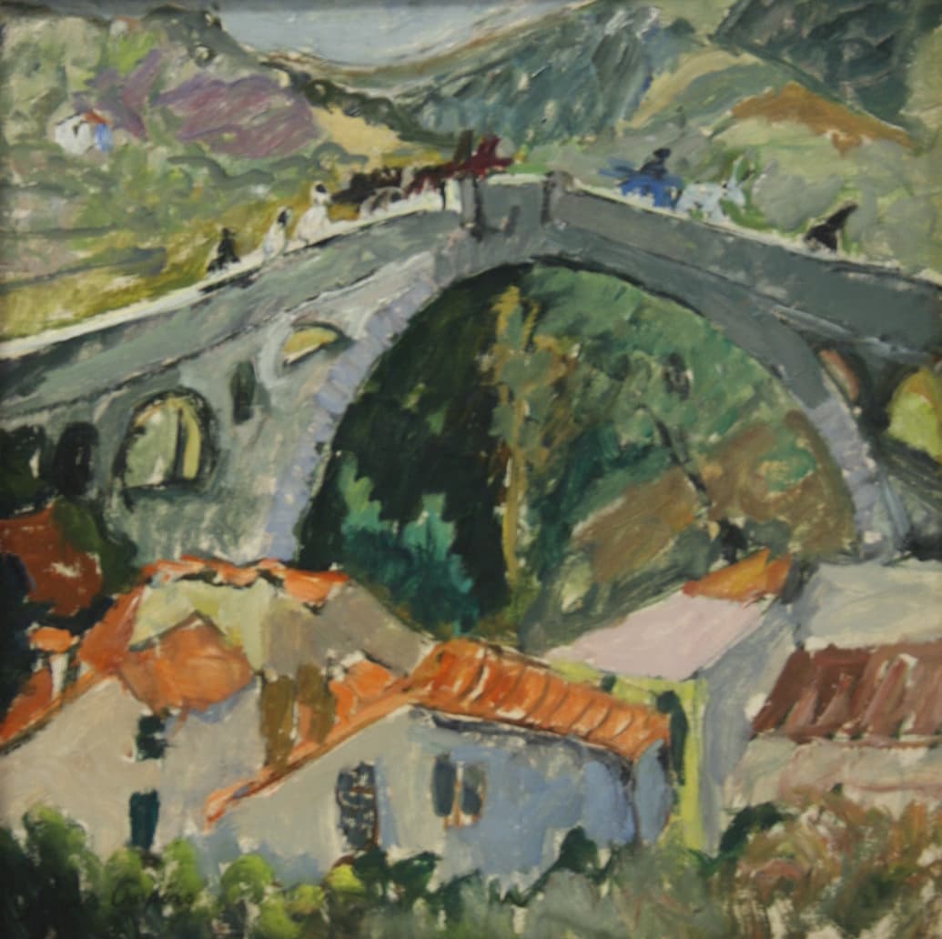 Дьявольский мост в Ceret, Восточные Пиринеи