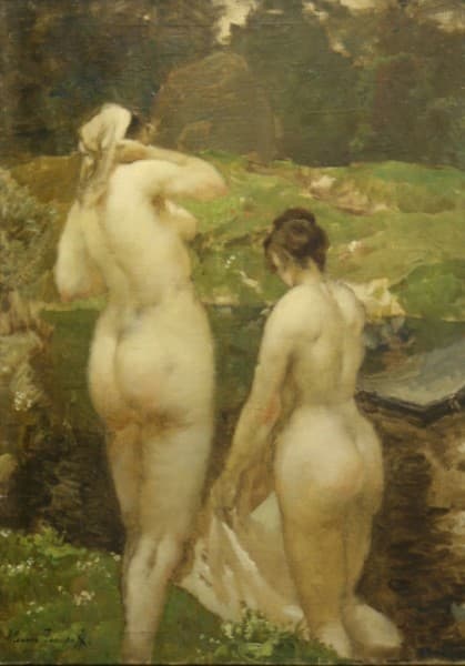 Две купальщицы