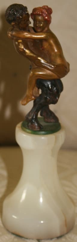 Сатир и девушка