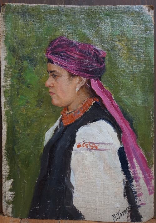 «Портрет украинской девушки».