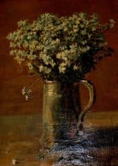 Букет клевера в кружке