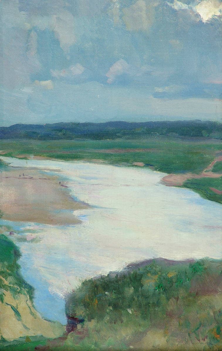 Пейзаж с рекой