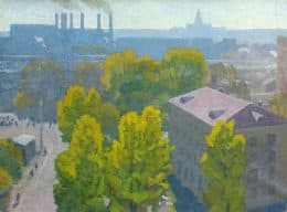 Осень в Москве на Брянской