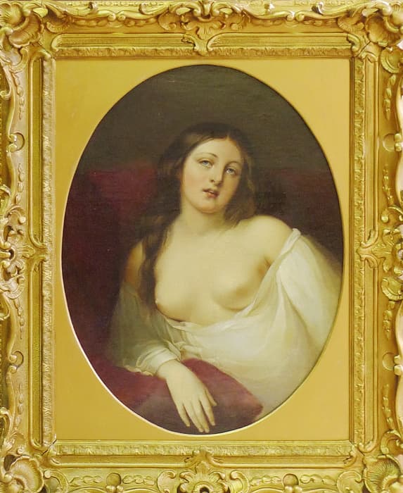 Девушка в будуаре