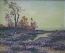 Осенний пейзаж с рекой