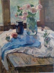 Натюрморт с розами