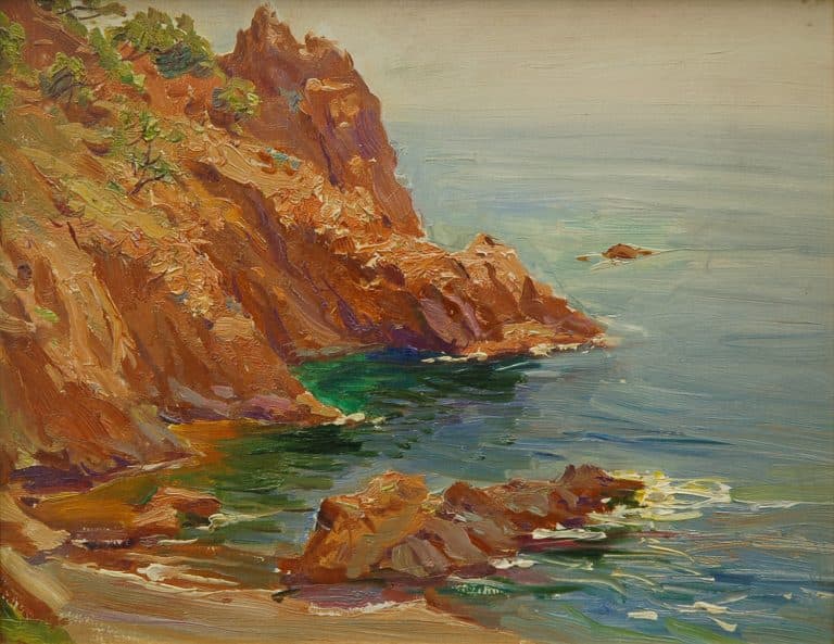 Вечерний морской пейзаж