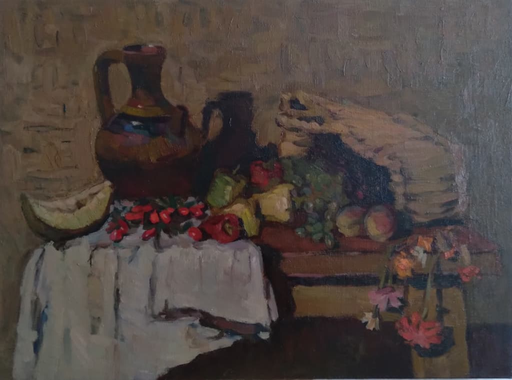 Натюрморт с фруктами