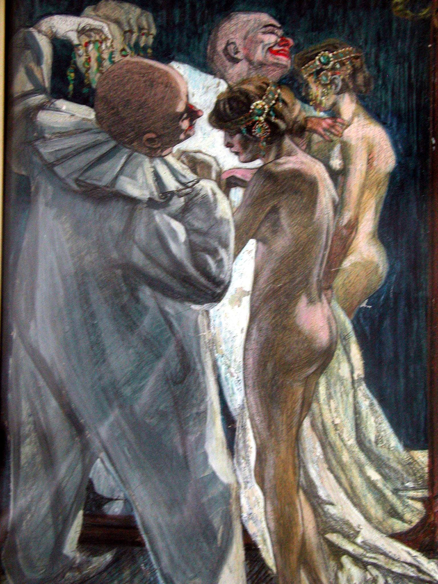 Актеры у зеркала