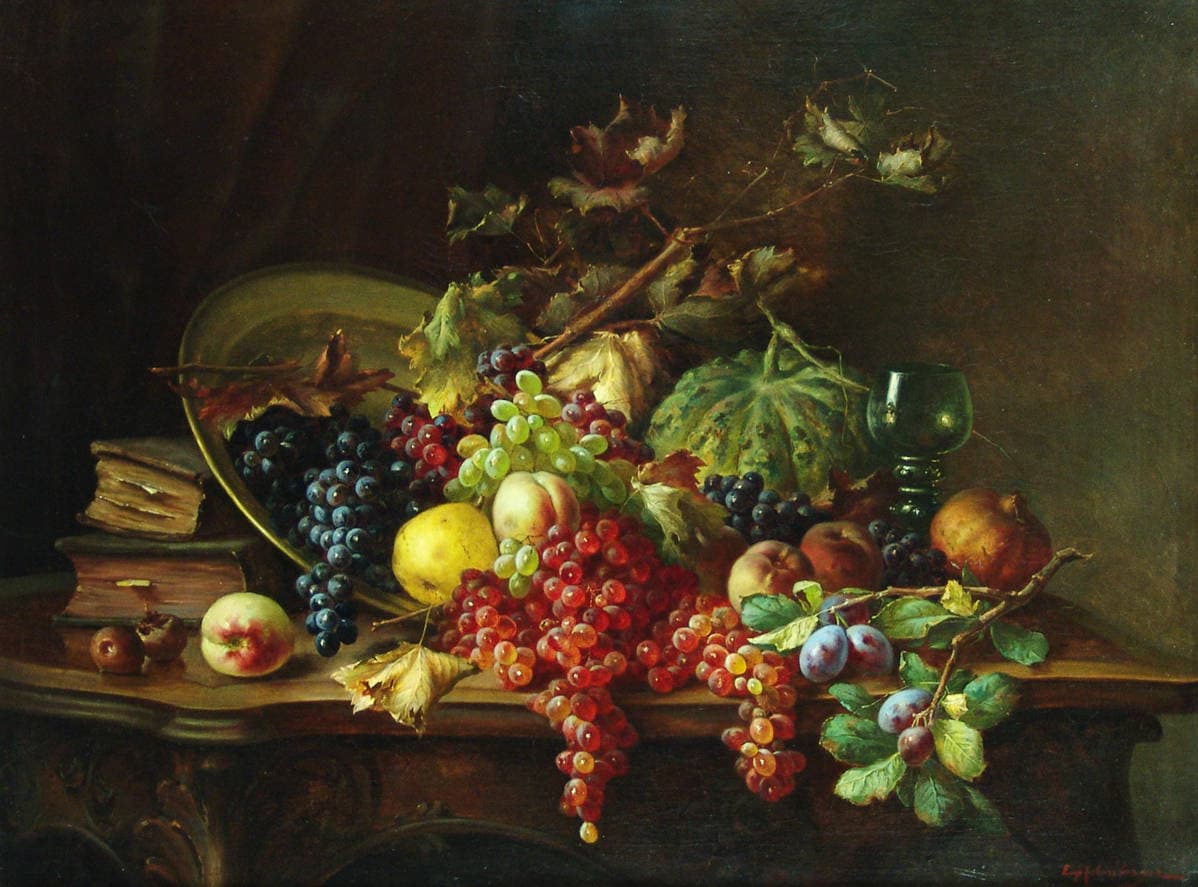 Натюрморт с фруктами