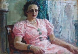 Портрет М.А. Савицкой