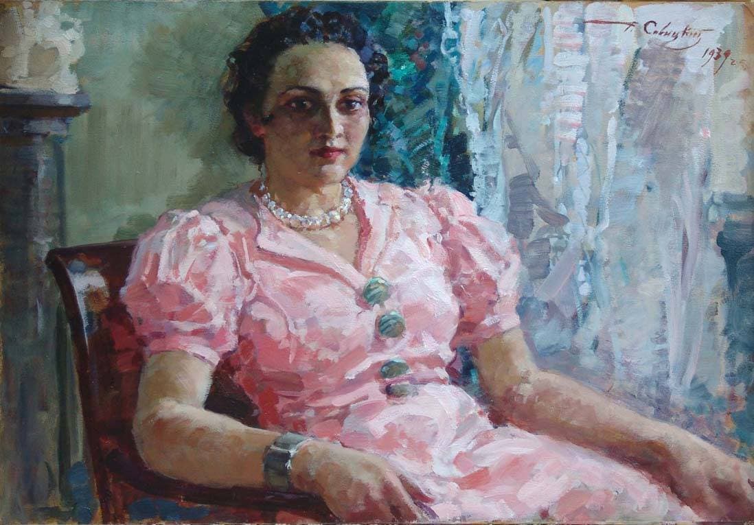 Портрет М.А. Савицкой