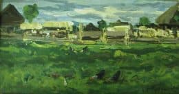 Деревенский пейзаж