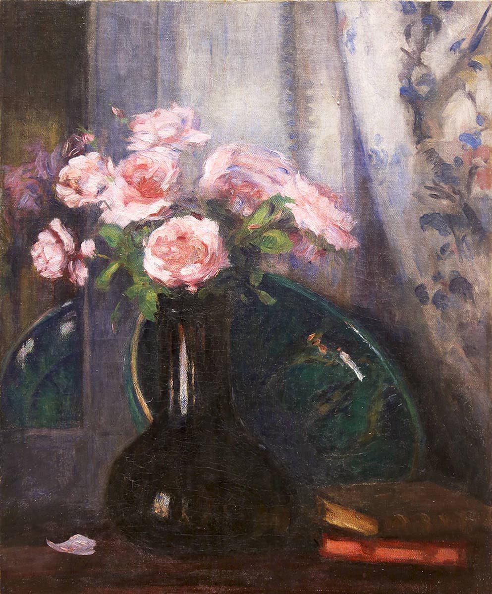 Натюрморт с розами