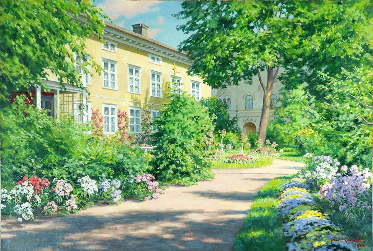 В саду Эребру