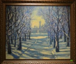 Зимняя аллея