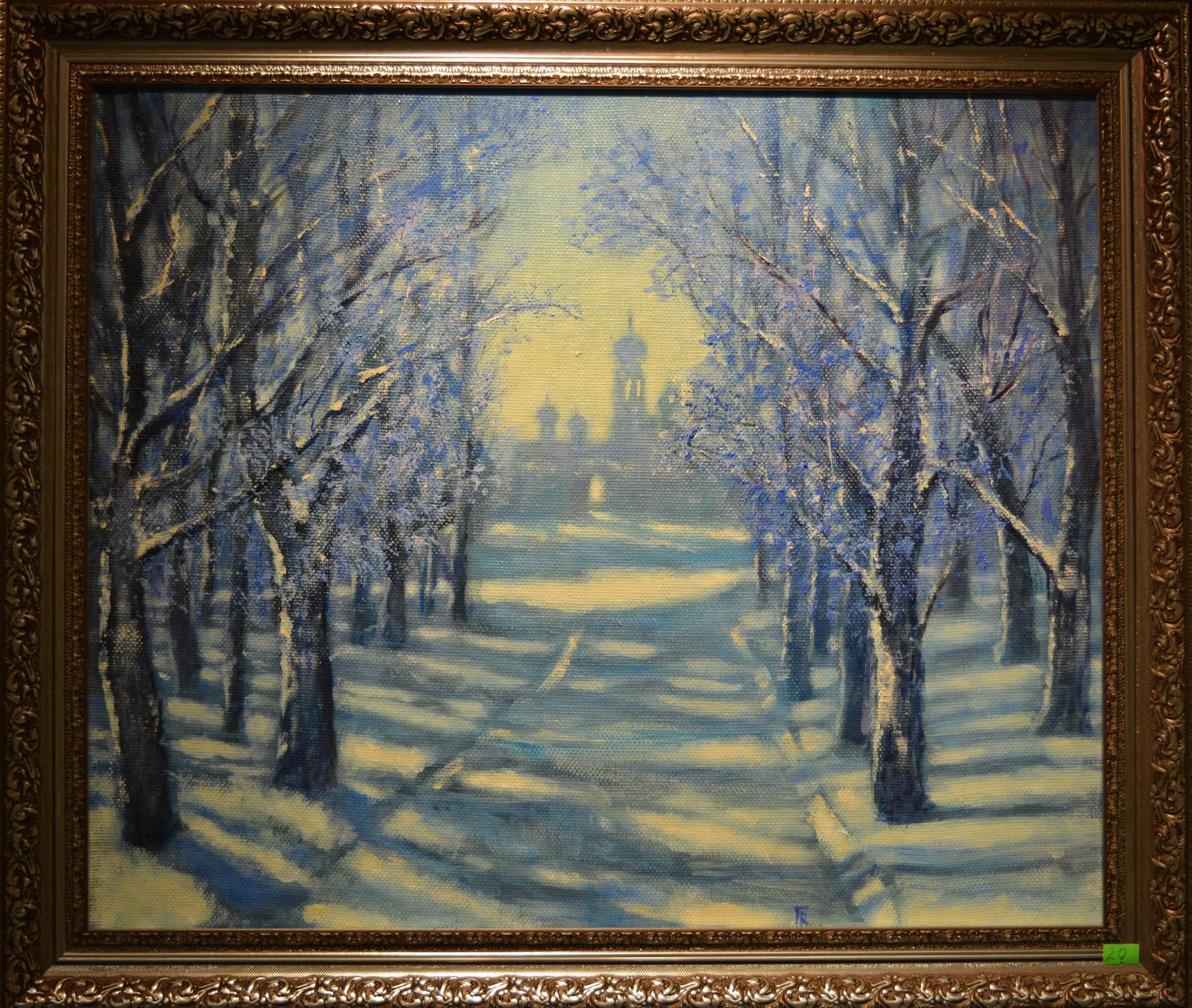 Зимняя аллея