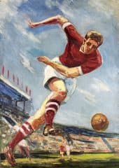 Футбол. Удар по воротам