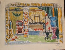 Эскиз декорации