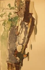 У палатки шоковых