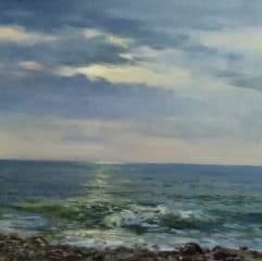 Коктебель море к вечеру