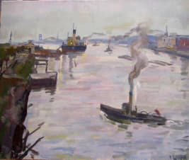 В ленинградском порту