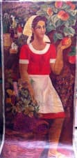 Сборщица яблок