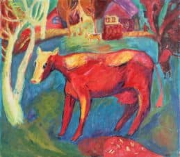 Красная корова