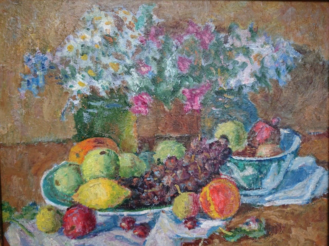 Цветы и фрукты