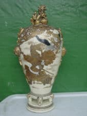 Ваза »Схватка самураев»