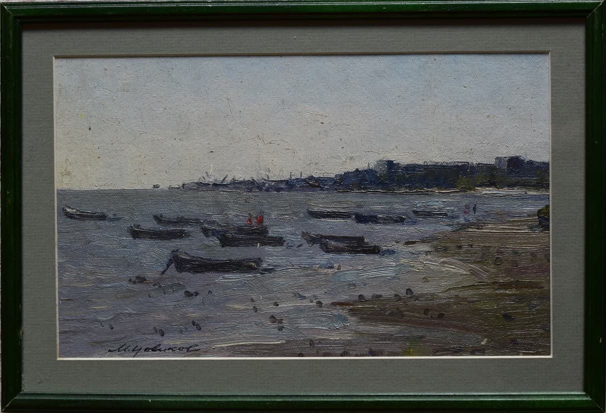 Лодки в бухте. Таганрог