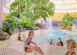 В аквапарке