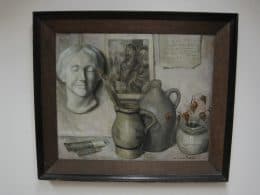 Натюрморт с кистями