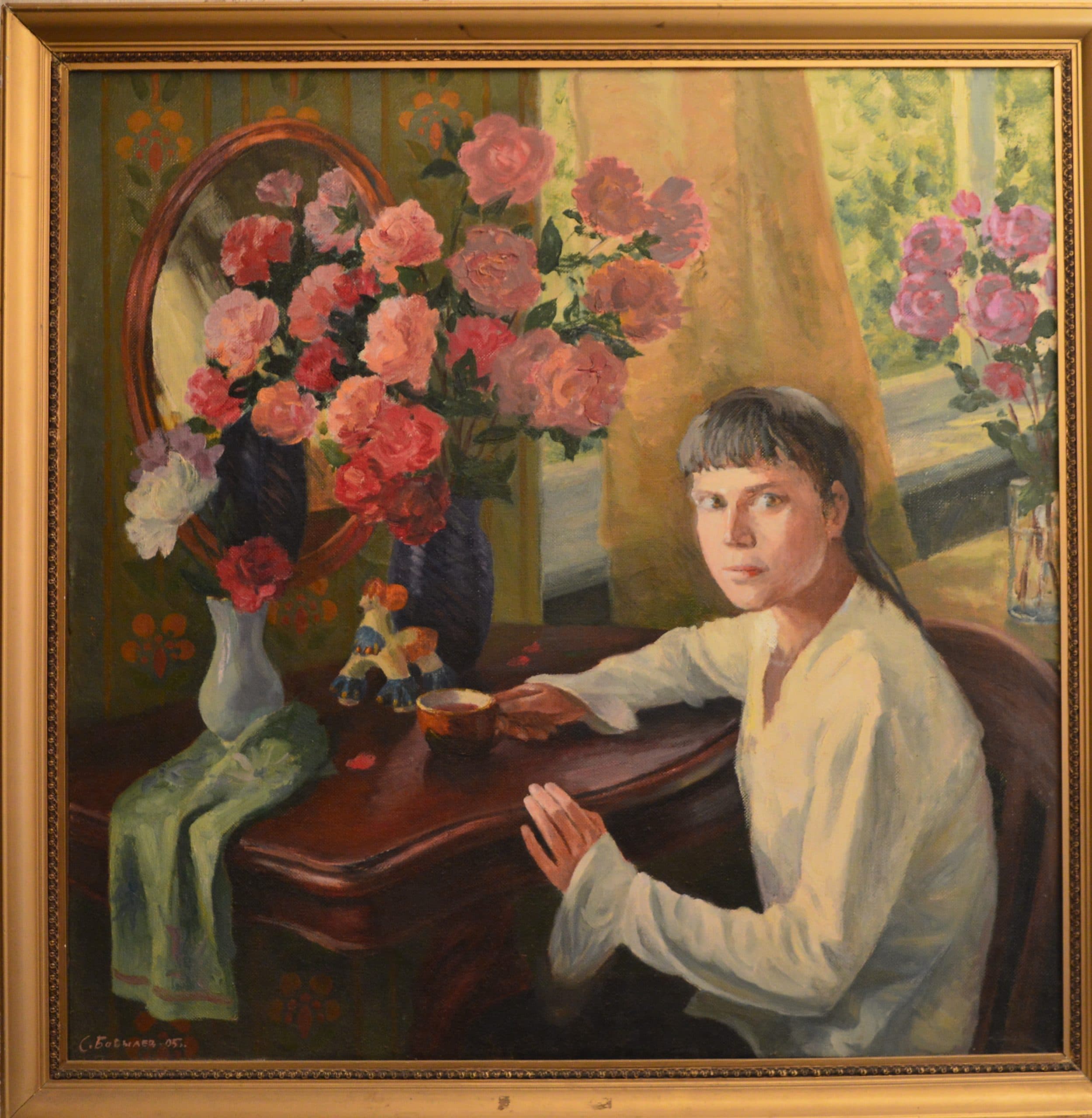 Наташа и розы