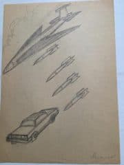 Бомбардировка (на обороте — Три лимузина)