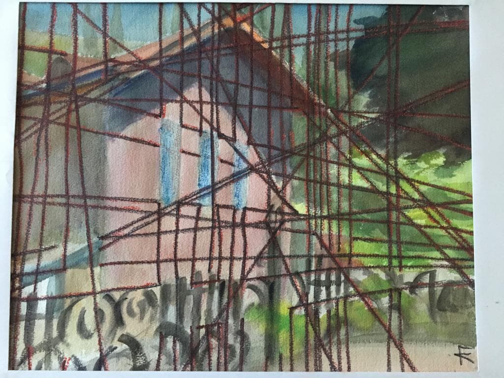 Дом с тремя окнами. Гурзуф