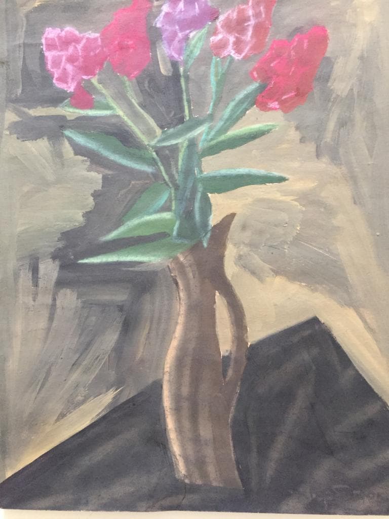 Цветы в вазе