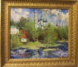 Вид на город Елабуга