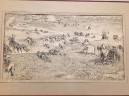 Эскиз N 1 к панораме «Оборона Царицына»