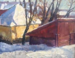 Крыши домов