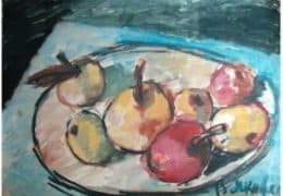 Натюрморт с яблоками