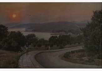 Закат в Дивноморском