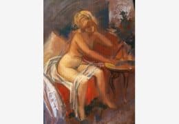 Девушка с зеркальцем