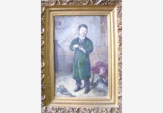 Уличный торговец шкурами