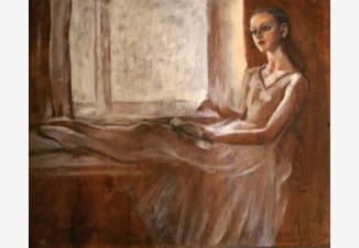 Балерина у окна