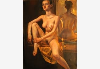 Обнаженная. Эскиз для картины «Дай Бог и им счастья!»