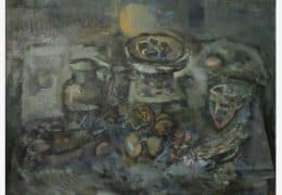 Натюрморт с маской