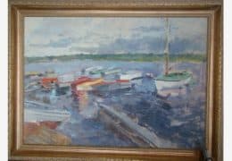 Лодки на пирсе