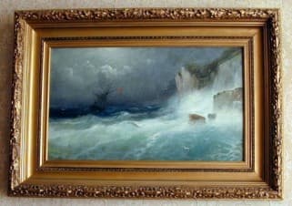 Бурное море